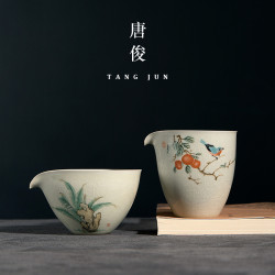 唐俊 景德鎮公道盃陶瓷中式茶海分茶器公盃高端