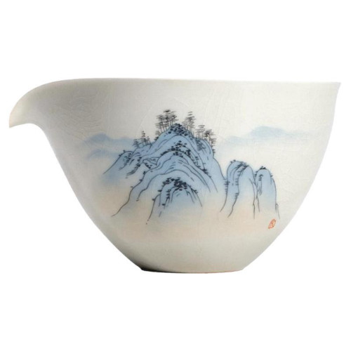唐俊 景德鎮公道盃陶瓷中式茶海分茶器公盃高端