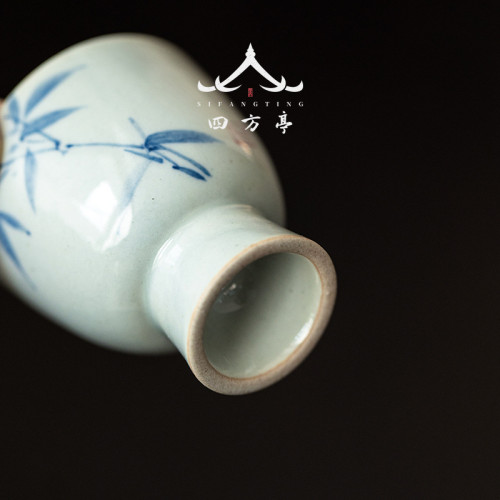 酒壺酒具酒盃分酒器白酒盃酒盅家用倣古中式手繪酒店烈酒盃結婚