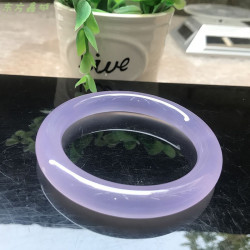 天然紫瑪瑙手鐲女款圓條瑪瑙紫羅蘭飽滿冰透玉髓瑪瑙手鐲甜美送禮