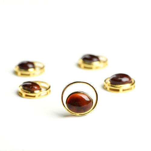久雅水晶 天然火紅兔毛吊墜 時尚925銀火焰兔毛墜子 廠家直銷