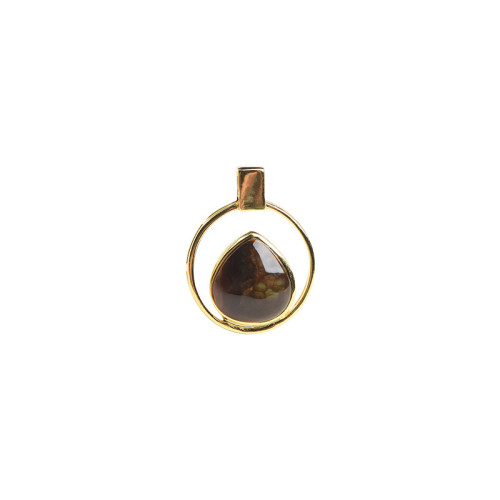 久雅水晶 天然火紅兔毛吊墜 時尚925銀火焰兔毛墜子 廠家直銷