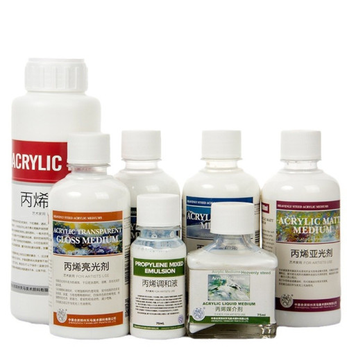 海特丙烯緩乾劑牆繪工具美術專用繪畫顔料媒介亮光劑調和液稀釋劑
