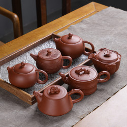 廠家批髮手工鳳鳴壺紫砂壺家用大容量西施壺泡茶壺功夫茶具原鑛泥