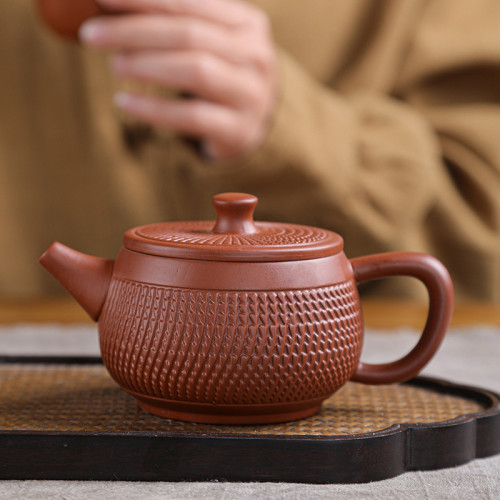 廠家批髮手工鳳鳴壺紫砂壺家用大容量西施壺泡茶壺功夫茶具原鑛泥