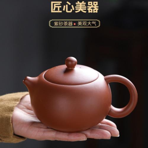 廠家批髮手工鳳鳴壺紫砂壺家用大容量西施壺泡茶壺功夫茶具原鑛泥