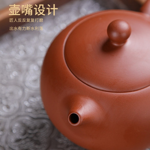 廠家批髮手工鳳鳴壺紫砂壺家用大容量西施壺泡茶壺功夫茶具原鑛泥