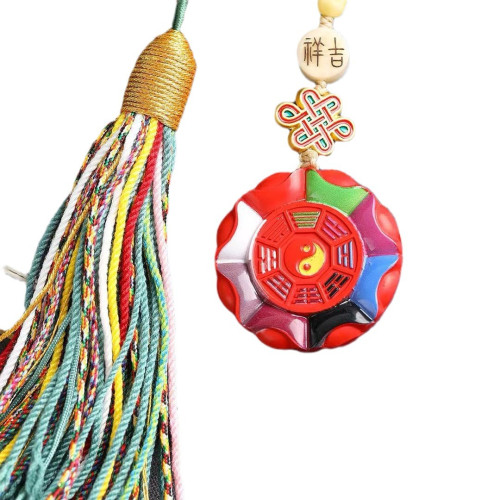 天然原礦硃砂精品紅砂彩繪精品 鑰匙掛萬能掛硃砂含量高達95%以上