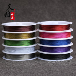 久雅水晶  穿珠引線 水晶引線 飾品線 無彈力鋼絲線 廠家直銷