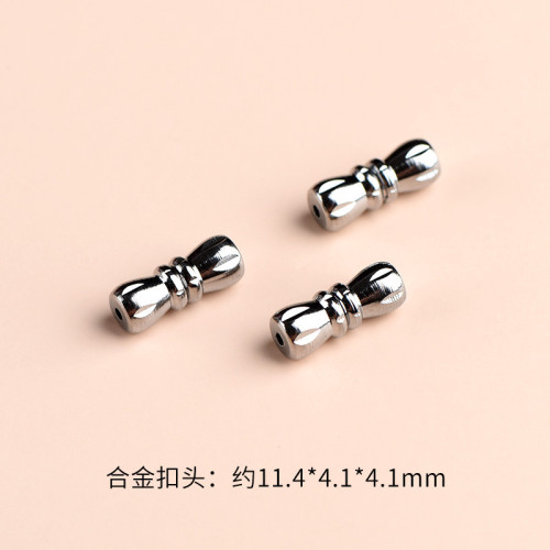 久雅水晶 項鏈釦頭配件 DIY飾品配件釦 串珠材 項鏈連接釦 批髮