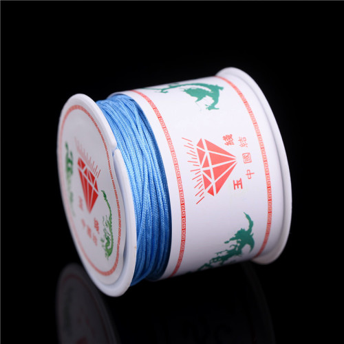 久雅水晶 DIY飾品配件紅繩線 72號0.8mm玉線 編織線 廠家直銷
