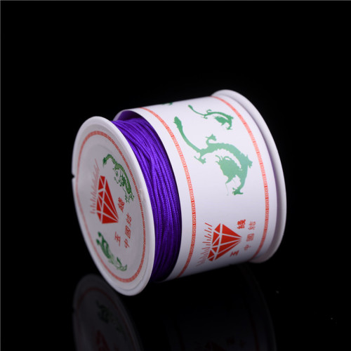 久雅水晶 DIY飾品配件紅繩線 72號0.8mm玉線 編織線 廠家直銷