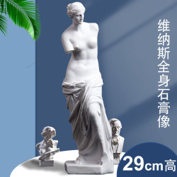 樹脂石膏像大衛維納斯阿波羅琴女美少女美術學生素描居家裝飾模具