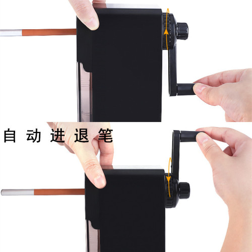 天文素描削筆器8029手搖卷筆刀創意文具磨鉛器美術繪畫專用削筆機