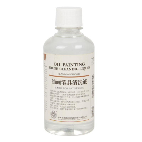 海特油畫無味松節油 調色油上光油亞麻仁油稀釋劑筆具清洗液媒介