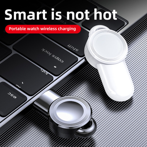 新品蘋果手表充電器適用watch6/Se手表磁力無線充電器便攜式