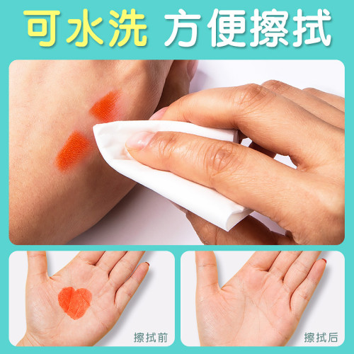 丹可林水粉棒套裝12色馬卡龍水溶旋轉蠟筆兒童美術繪畫塗鴉水粉筆