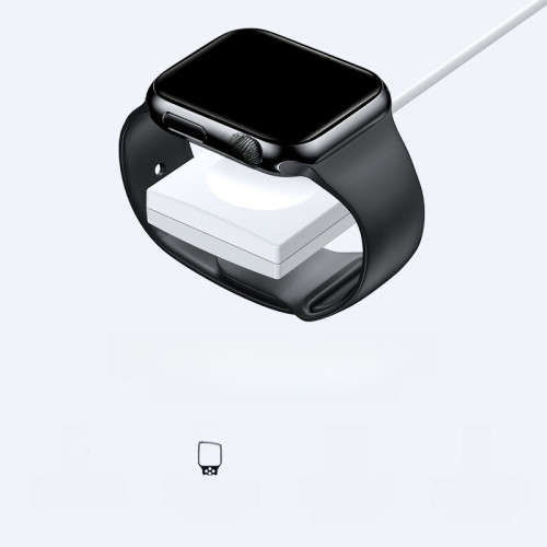 亞馬遜爆款適用蘋果手表充電器 iWatch 1-6代磁吸無線充電器磁力