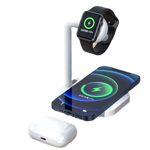 爆款 無線充電器 二合一無線充 適用蘋果無線充電器 iWatch1-6代