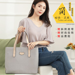 筆記本電腦包14寸15.6寸女生斜跨單肩防震適用蘋果macbook華爲
