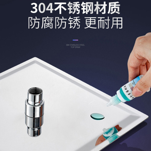 美國跨境外貿專供加壓延長杆三通分流10寸不鏽鋼組合蓮蓬花灑套裝