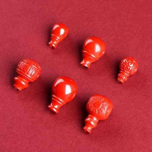 久雅水晶 天然原鑛高含量紅砂配件帝王砂三通廻紋三通文玩搭配