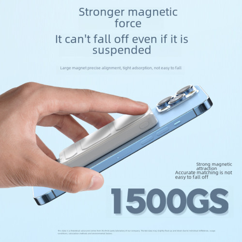 Magsafe支架磁吸無線充電寶 PD20W雙向快充背夾移動電源10000毫安
