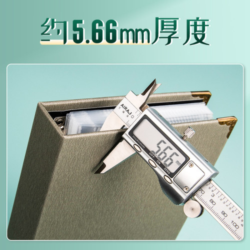 油畫棒收納冊復古造景相冊美術作品集全套大容量畫冊辦公資料冊子
