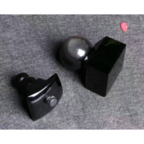 永韻天然黑曜石五輪塔擺件彩虹眼捨利家居客厛輻射淨化磁場裝飾品