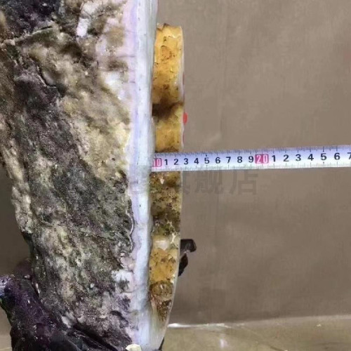 永韻天然黃晶洞擺件洞形好 晶體飽滿 造型美觀 顆粒均勻 顔色漂亮