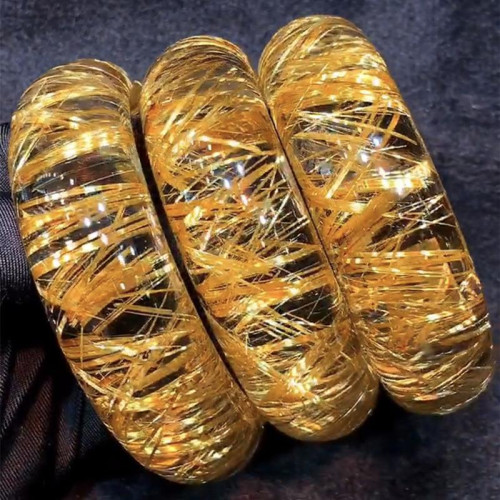 永韻鈦晶手鐲金髮晶手鏈原石貓眼銅順髮手鐲鈦金手鐲一物一圖私人