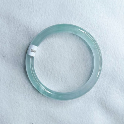翡翠手鐲女玉手鐲大小圈口全玉石新品藍水冰種晴底叮噹鐲美人鐲子