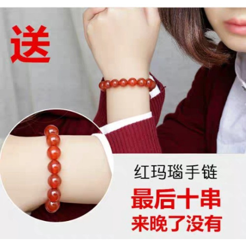 新疆和田玉碧玉手鐲細條女款老坑菠菜綠少女碧玉圓條真玉鐲子