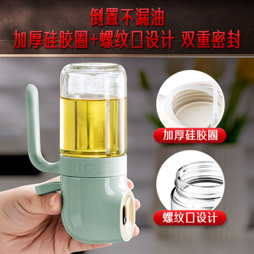 SSGP 油罐霧化噴壺空氣炸鍋噴油瓶 噴油壺玻璃防漏加厚家用油壼