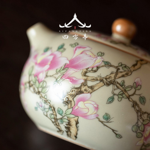 中式復古茶壺陶瓷西施壺大容量功夫茶具高檔單個泡茶壺女士一人