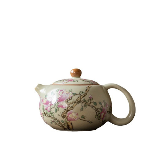 中式復古茶壺陶瓷西施壺大容量功夫茶具高檔單個泡茶壺女士一人