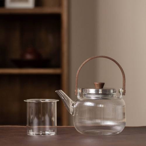 玻璃茶壺耐高溫煮茶壺家用燒水壺煮茶器2024新款養生壺泡茶專用