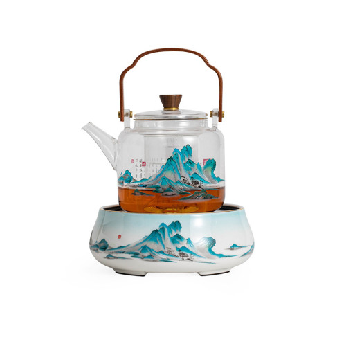 玻璃茶壺耐高溫煮茶壺家用燒水壺煮茶器2024新款養生壺泡茶專用