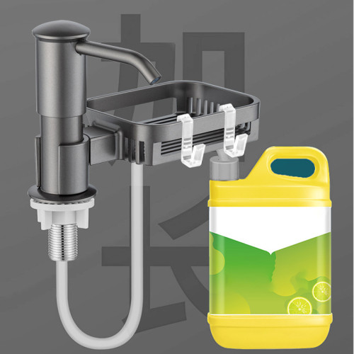 廚房水槽皂液器延長琯洗滌劑洗潔精洗碗液加高壓取器抽取按壓泵頭