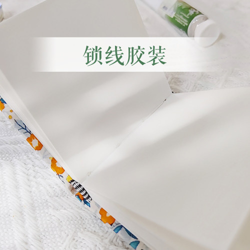 遵爵布藝迷你手賬本300g加厚美術繪畫便攜掌心空白全棉水彩本批髮