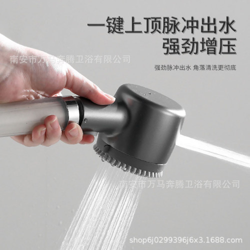 萬向旋轉過濾增壓花灑噴頭淋浴頭蓮蓬頭淋雨單頭加壓沐浴花灑手持