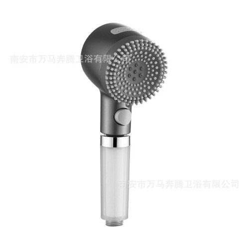 萬向旋轉過濾增壓花灑噴頭淋浴頭蓮蓬頭淋雨單頭加壓沐浴花灑手持