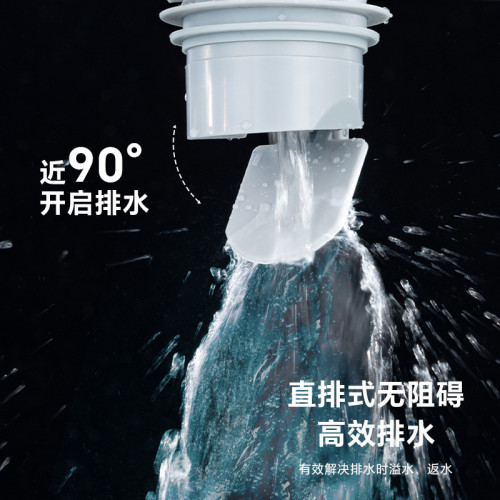 廚房下水防臭室內矽膠密封塞衛生間洗衣機排水琯道防蟲防漏神器