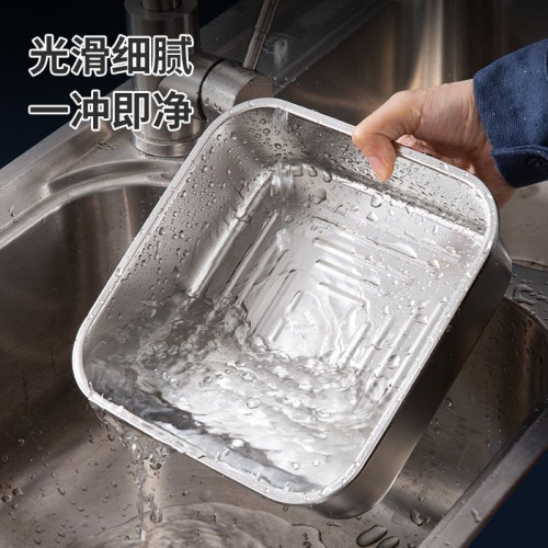 食品級316不鏽鋼保鮮盒手提飯盒學生專用密封收納便攜水果盒沙拉