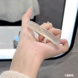 天然高冰瑪瑙手鐲女冰透玉髓鐲子冰種白月光翡翠玉鐲女款情人節禮