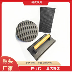 鑄鉄壓肉器燒烤牛排套裝壓肉板源頭工廠直銷鑄鉄鍋平底鍋一件起批