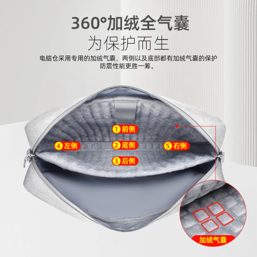 電腦包手提適用於MAC蘋果包袋macbook新款時尚單肩戴爾筆電包