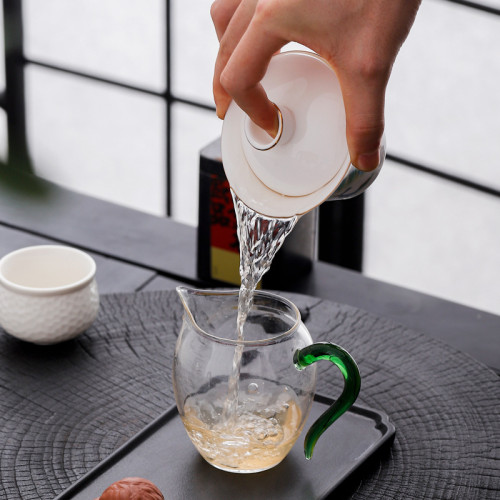 羊脂玉懸停懸浮蓋碗三才蓋碗茶具防燙陶瓷泡茶碗手工高檔帶蓋批髮