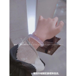 冰種瑪瑙手鐲年輕款玉髓手鐲紫羅蘭芋泥啵啵正圈瑪瑙鐲子紫色女款