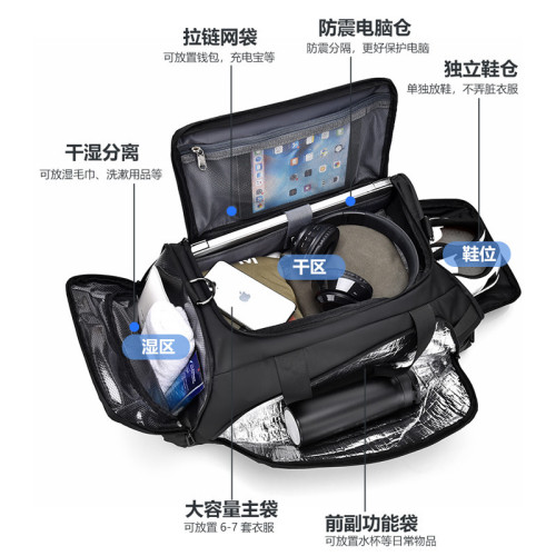 籃球包運動包乾濕分離高級感足球訓練健身包旅行包行李後後背包大容量